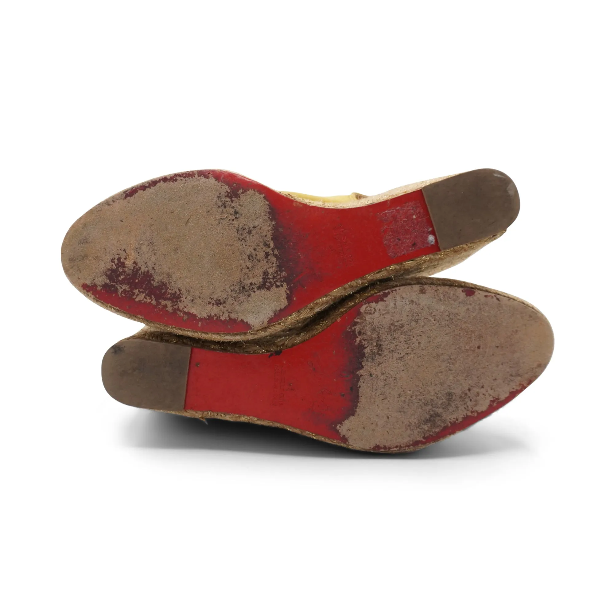 Christian Louboutin 'Menorca' Wedges - Women's 37
