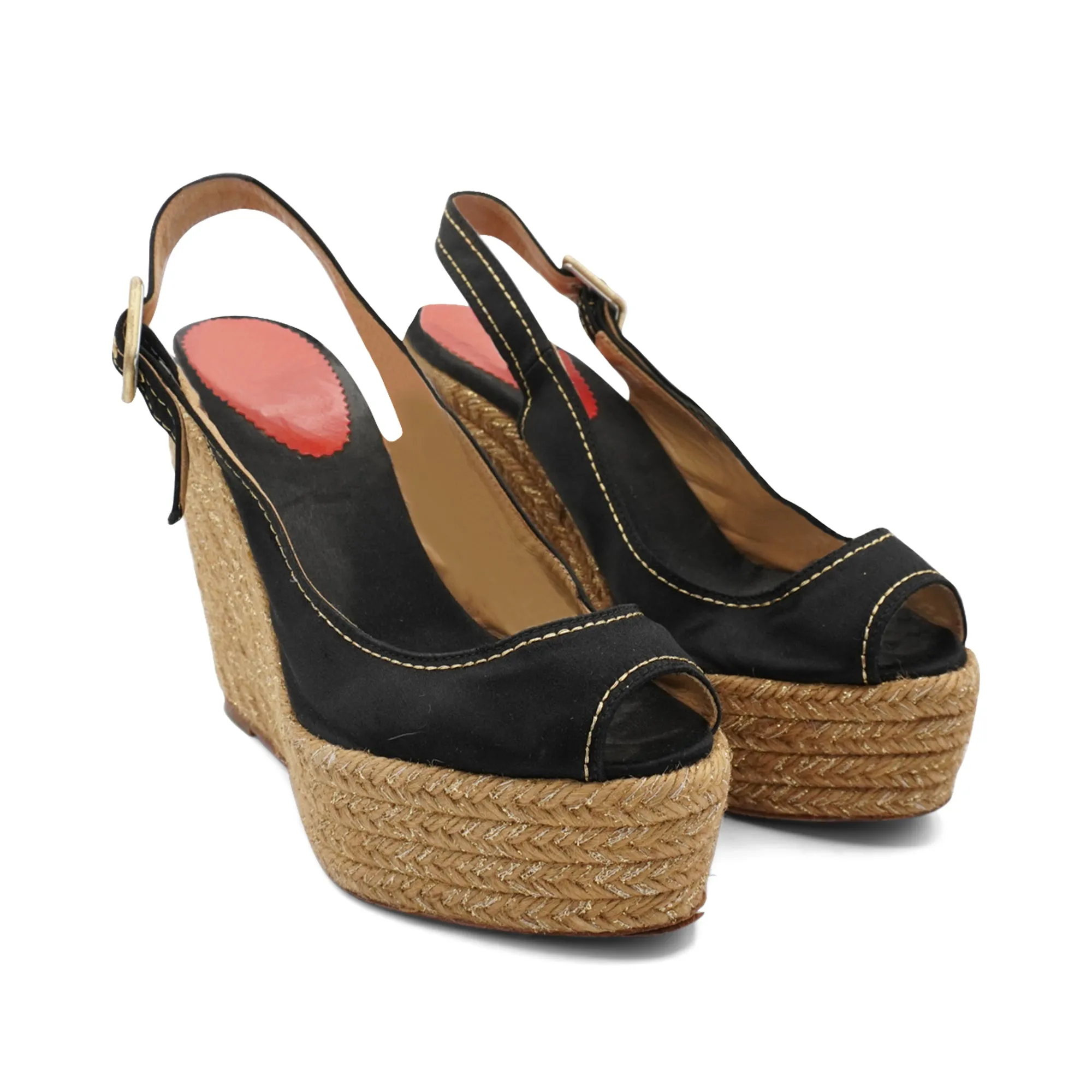 Christian Louboutin 'Menorca' Wedges - Women's 38