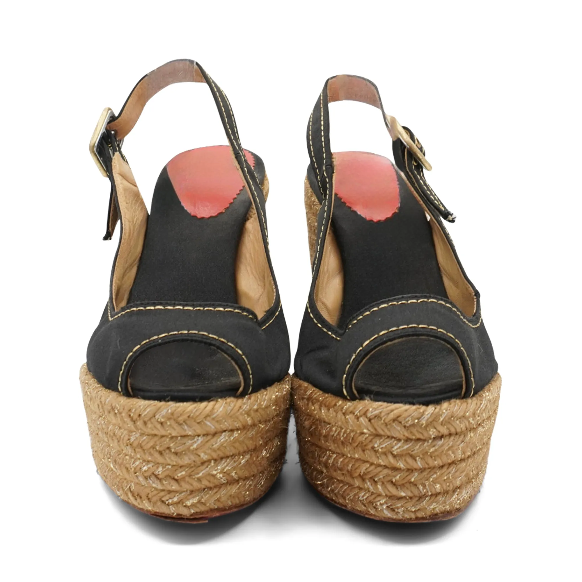 Christian Louboutin 'Menorca' Wedges - Women's 38