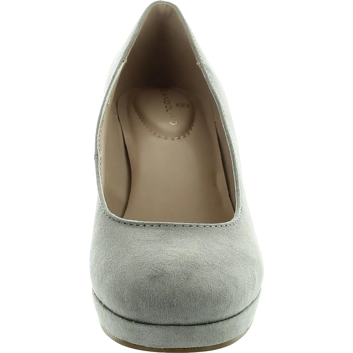 Cooler Womens Faux Suede Slip-On Pumps