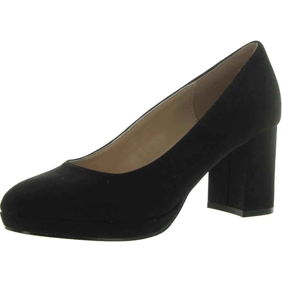 Cooler Womens Faux Suede Slip-On Pumps