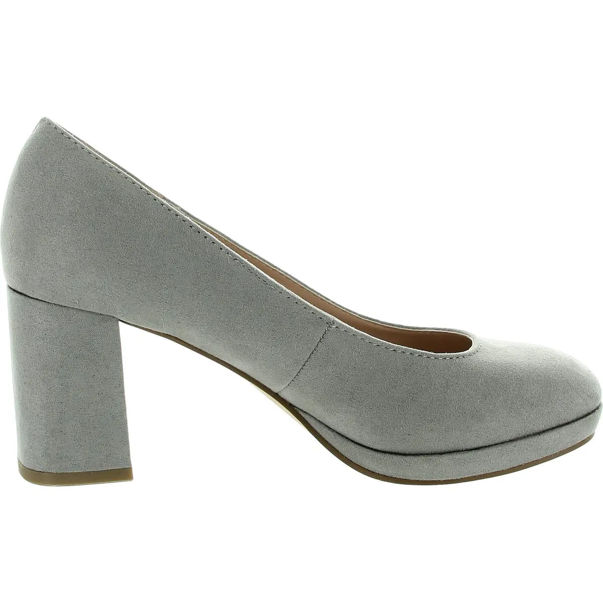 Cooler Womens Faux Suede Slip-On Pumps