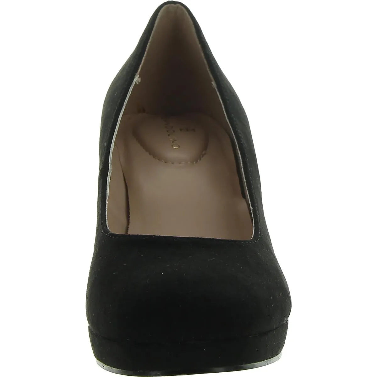 Cooler Womens Faux Suede Slip-On Pumps