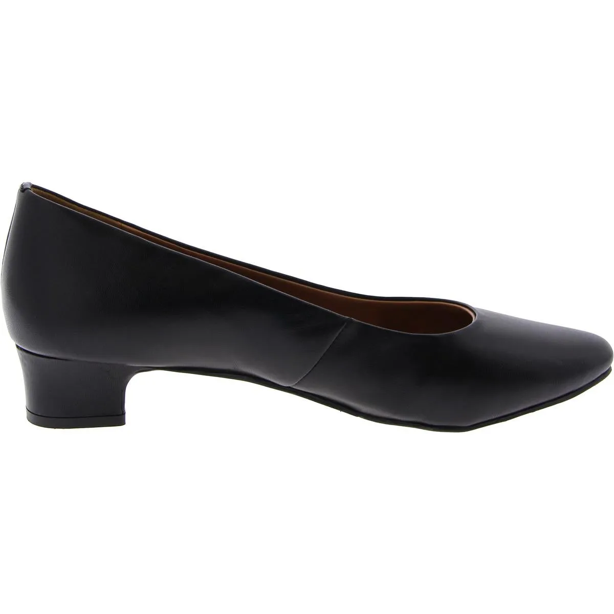 Cora Womens Leather Slip On Pumps