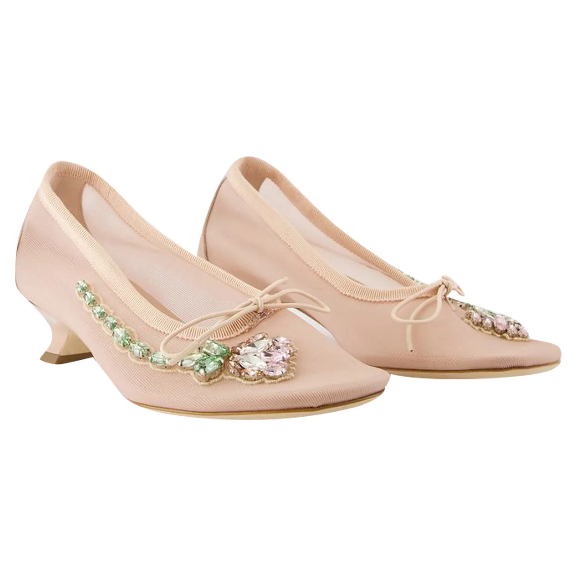 Court shoes - Simone Rocha - Mesh - Nude
