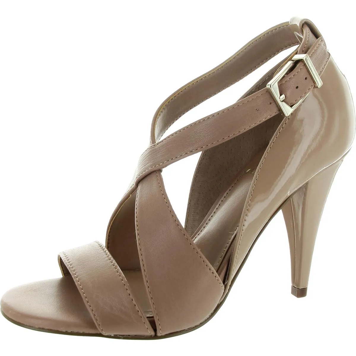 Criss-Cross Manmade Ankle Strap