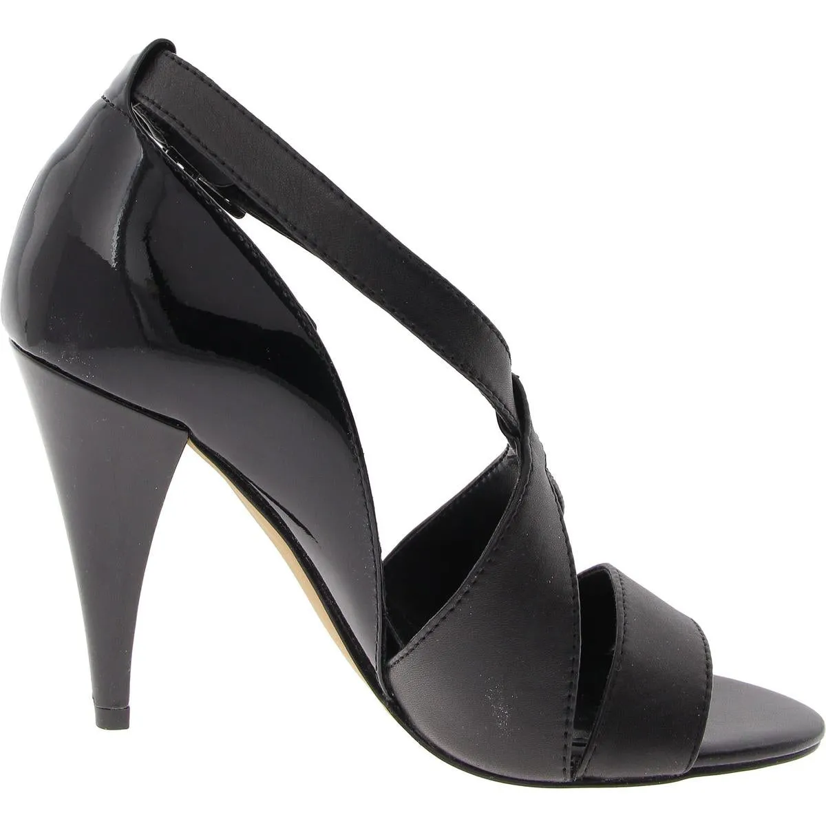 Criss-Cross Manmade Ankle Strap