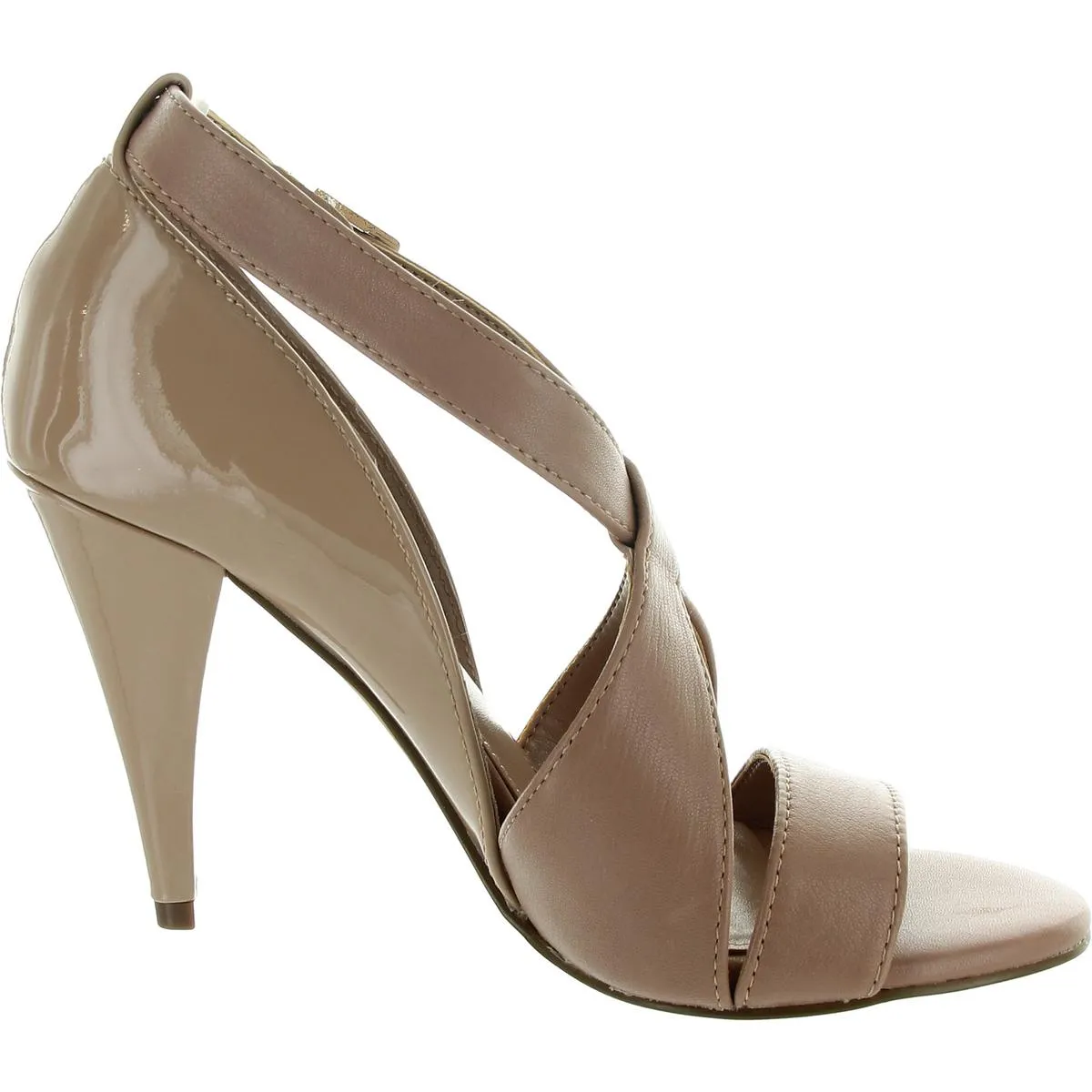 Criss-Cross Manmade Ankle Strap
