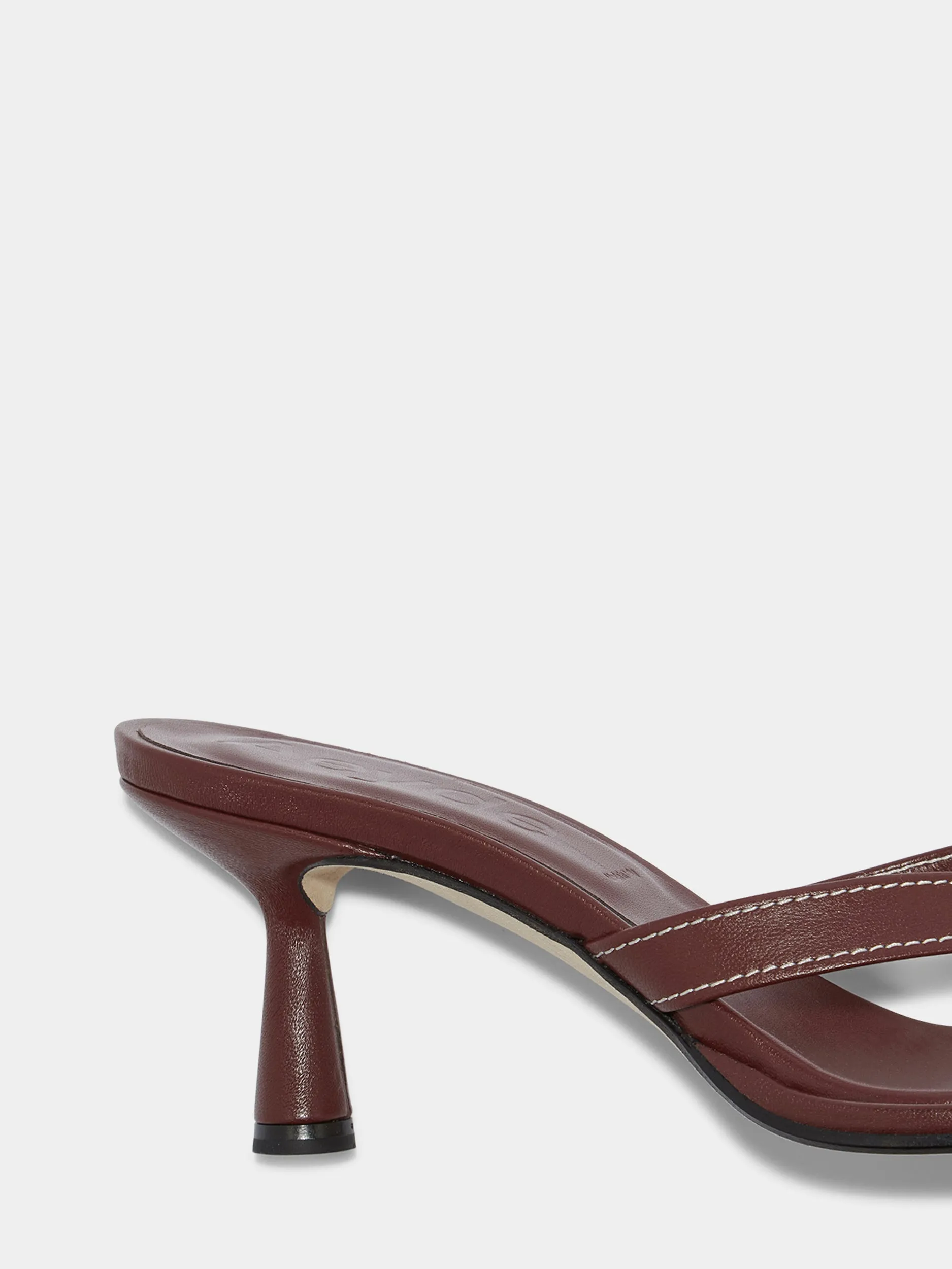 Daphne Leather Thong Sandals