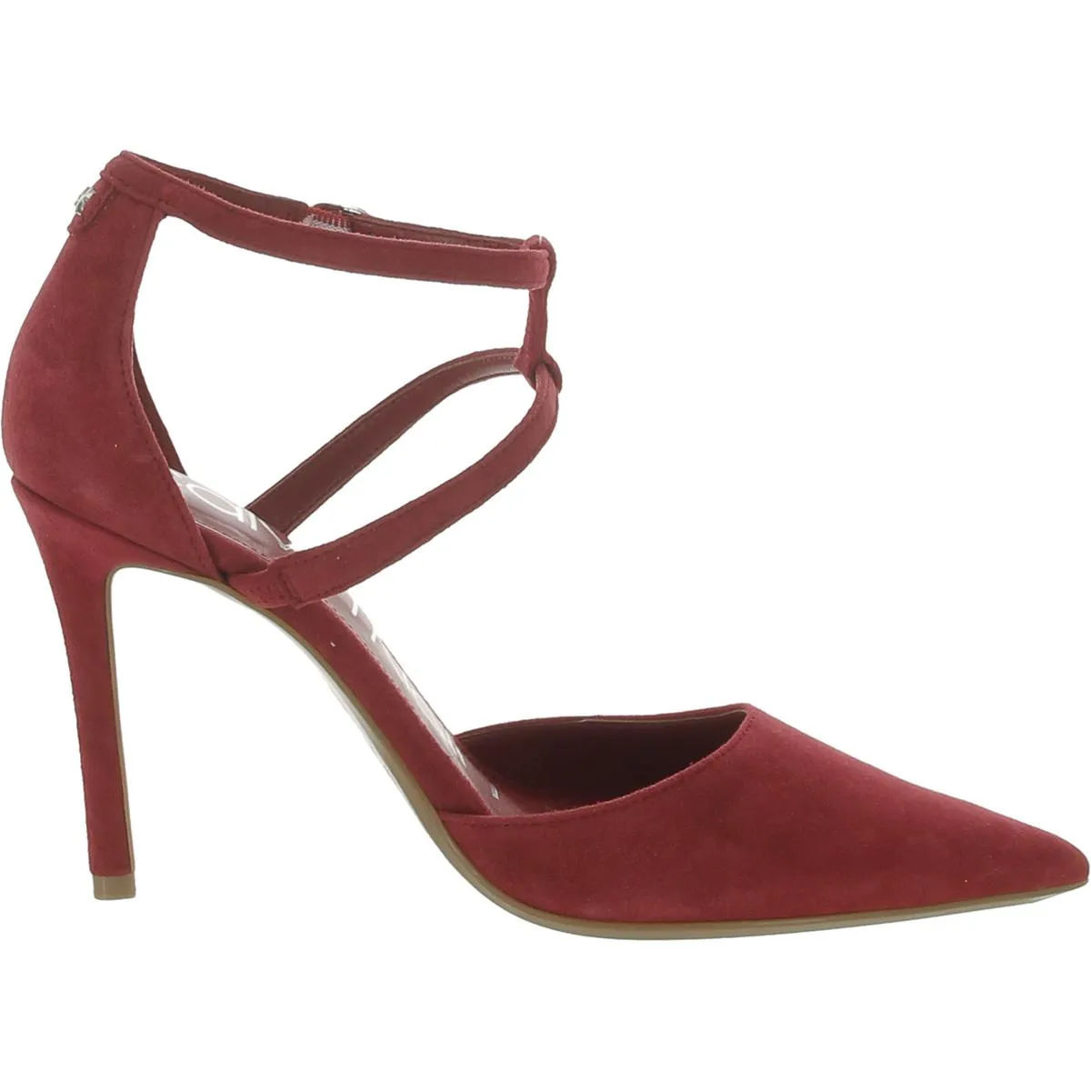 Dentel Womens Suede Pointed Toe Pumps