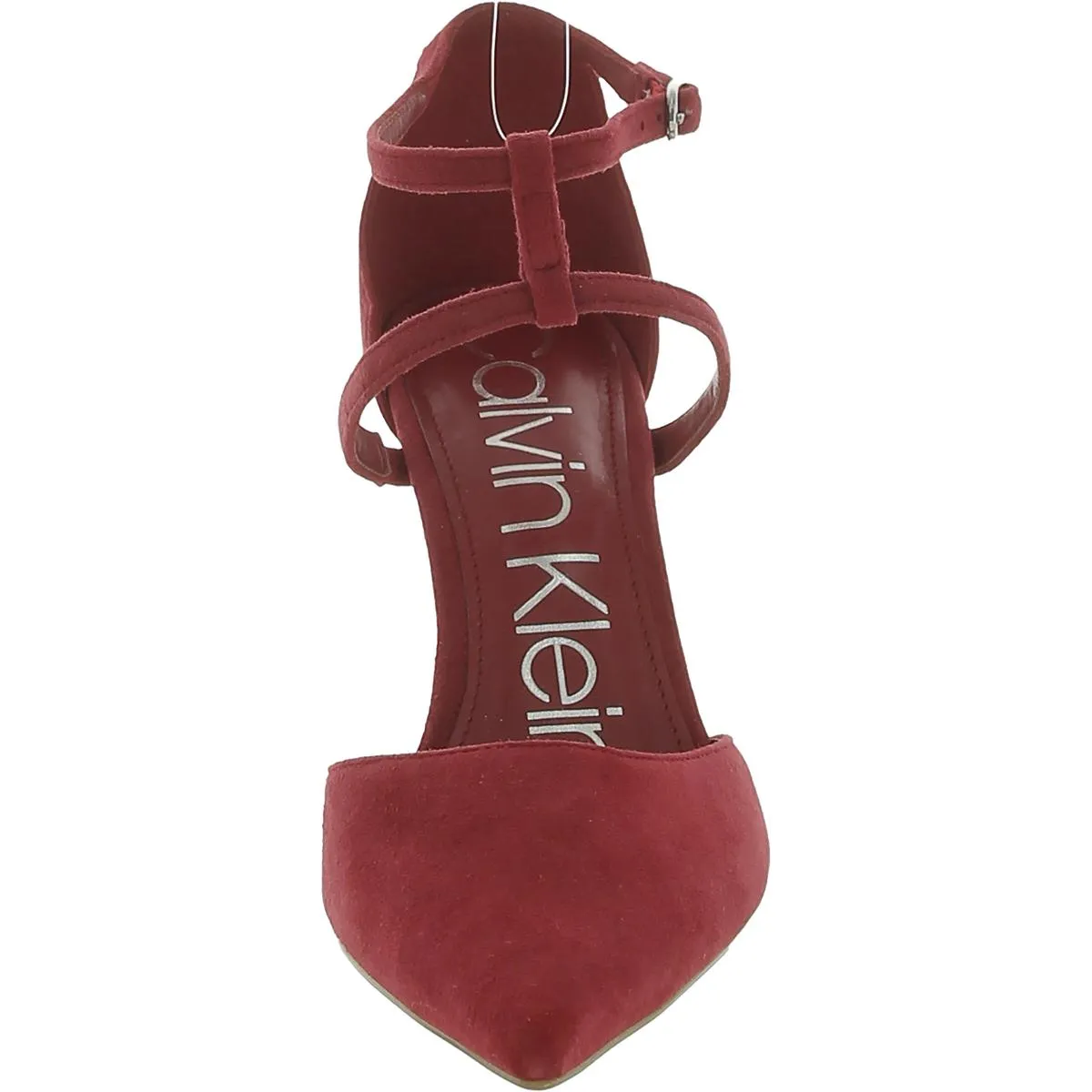 Dentel Womens Suede Pointed Toe Pumps