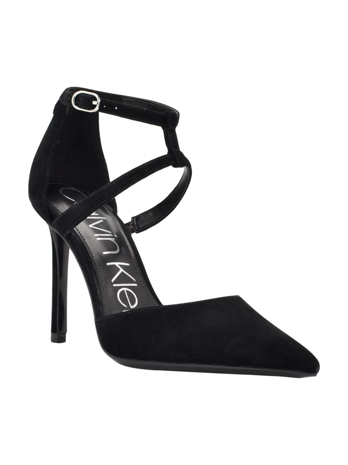 Dentel Womens Suede Pointed Toe Pumps