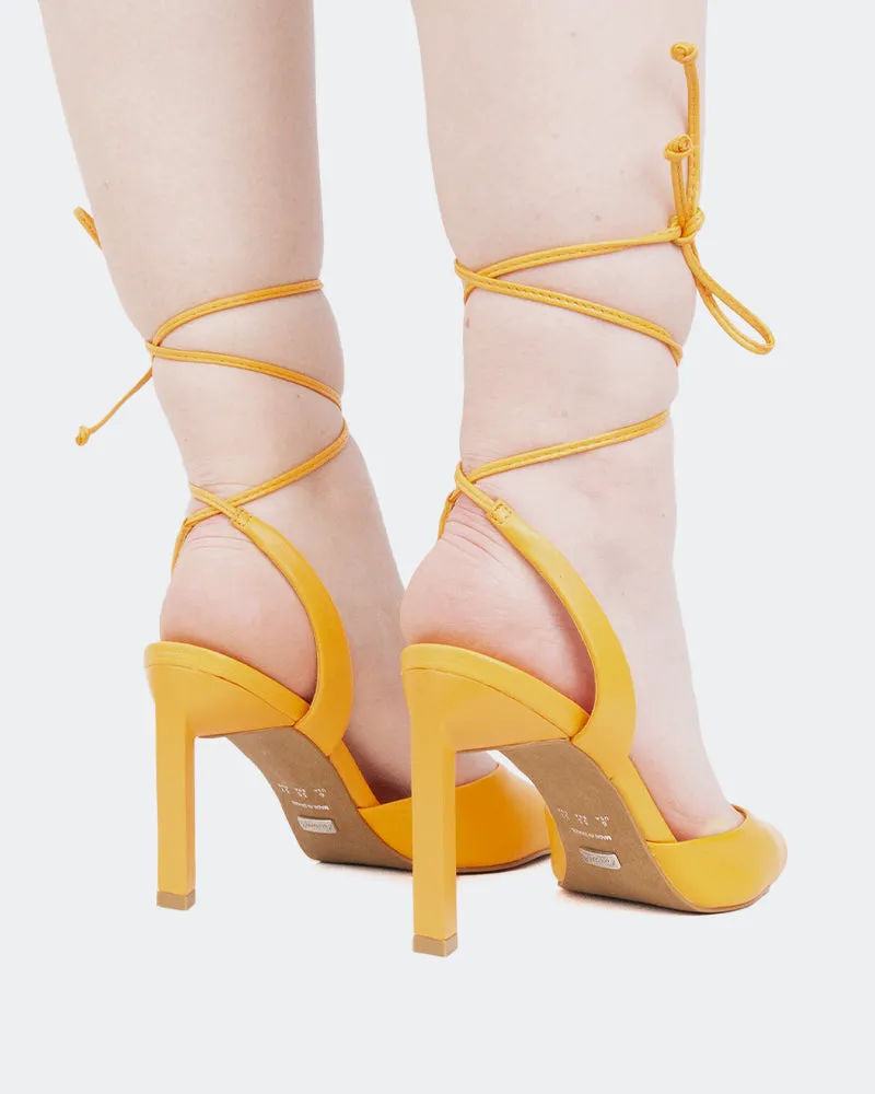 Eivissa Orange Leather