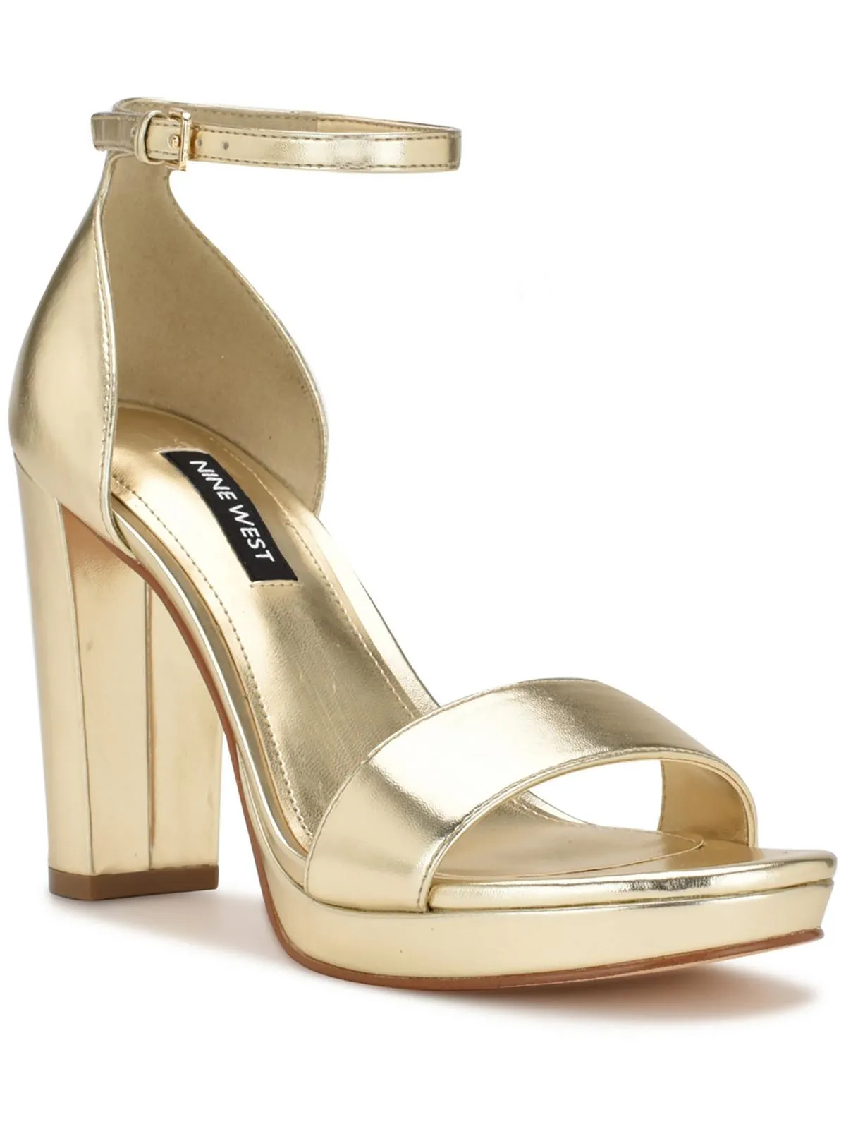 Elope Womens Patent Platform Heels