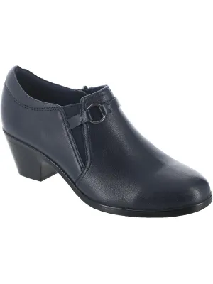 Emily2 Erin Womens Zipper Leather Oxfords