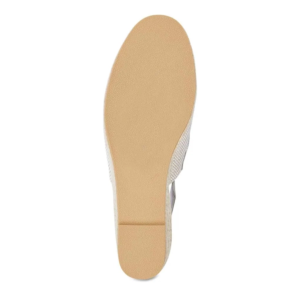 Evelyne Espadrille in Neutral Fabric