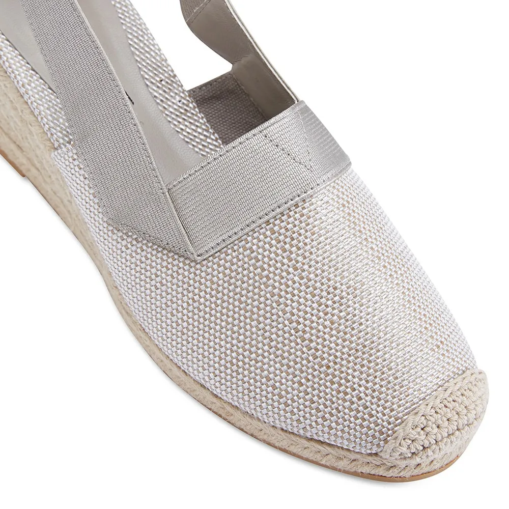Evelyne Espadrille in Neutral Fabric