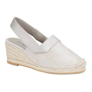 Evelyne Espadrille in Neutral Fabric