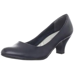 Fabulous Womens Faux Leather Round Toe Pumps