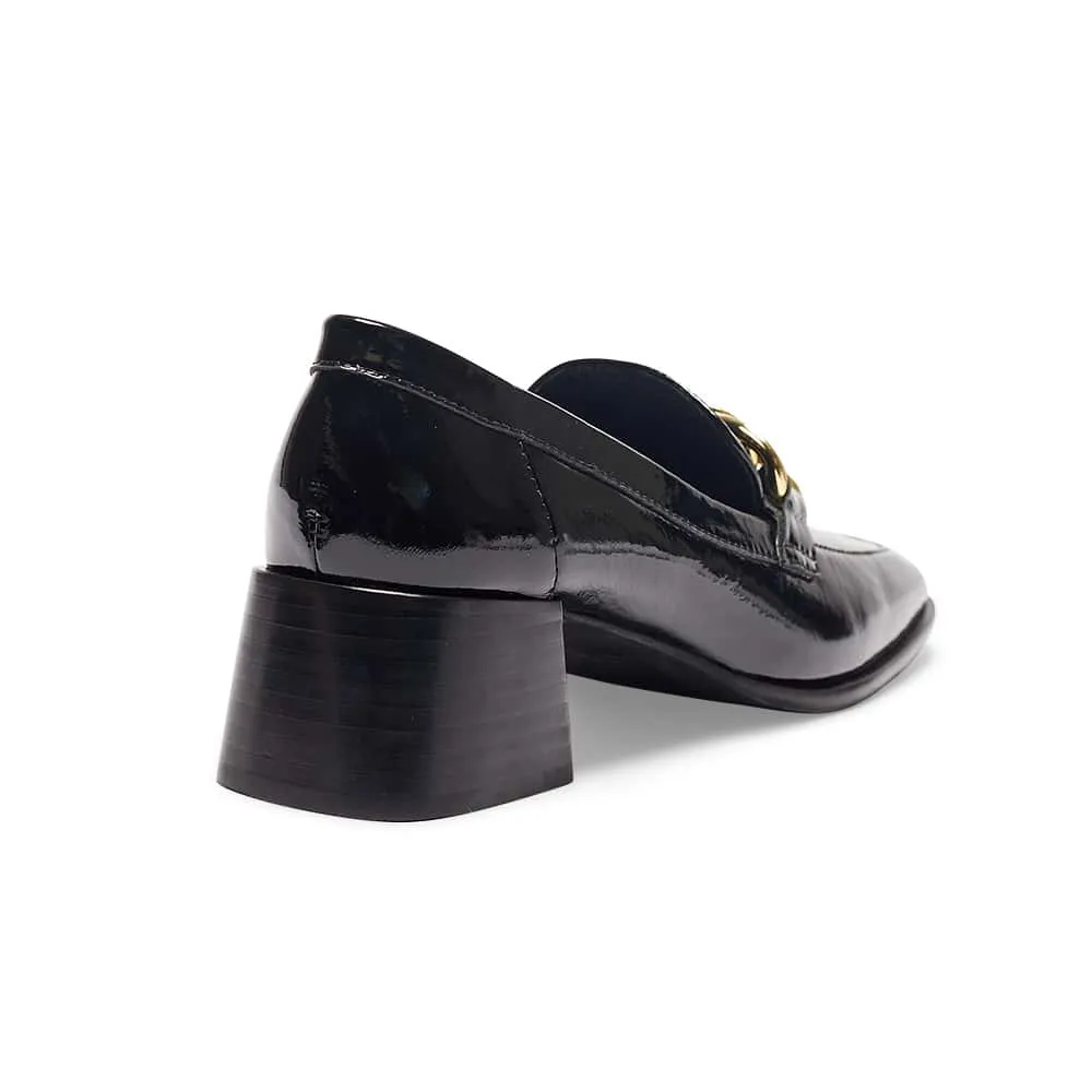 Fancy Loafer in Black Patent