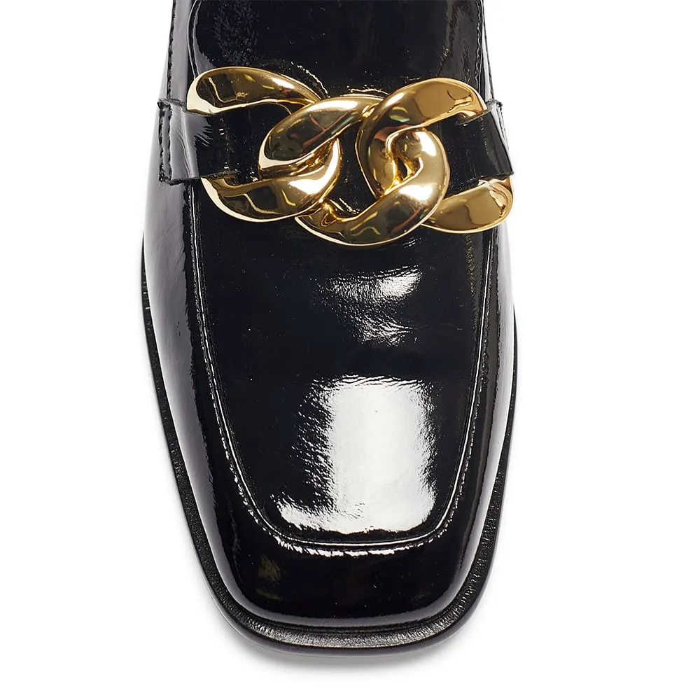 Fancy Loafer in Black Patent