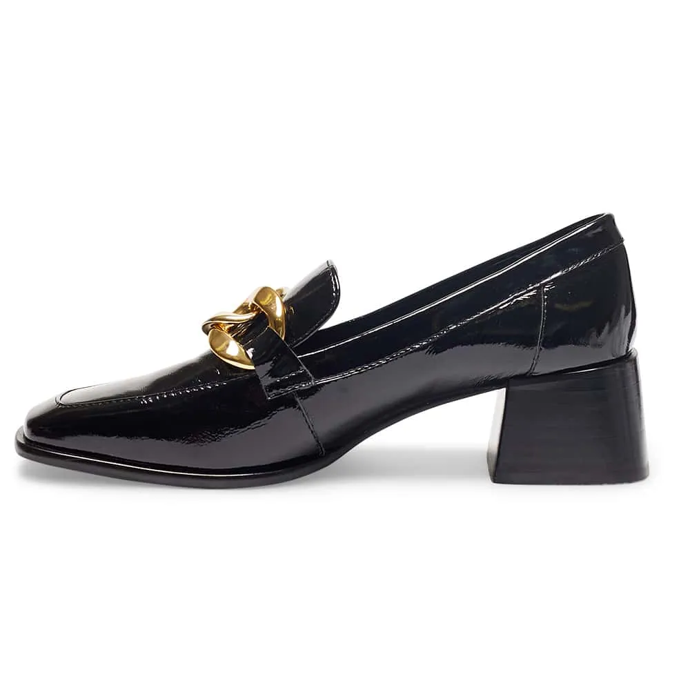 Fancy Loafer in Black Patent