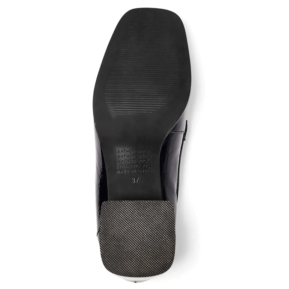 Fancy Loafer in Black Patent