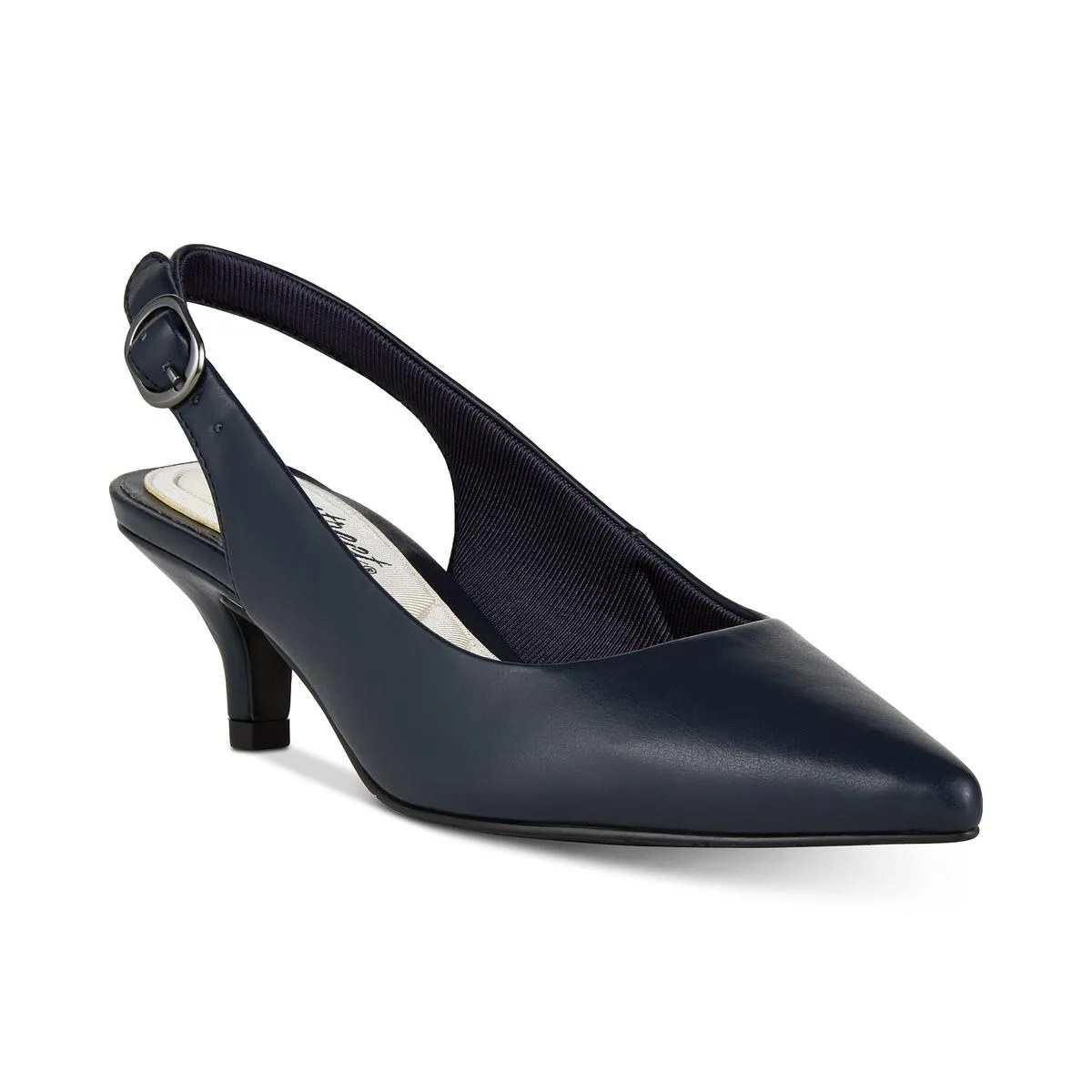 Faye Womens Padded Insole Pointed Toe Heels