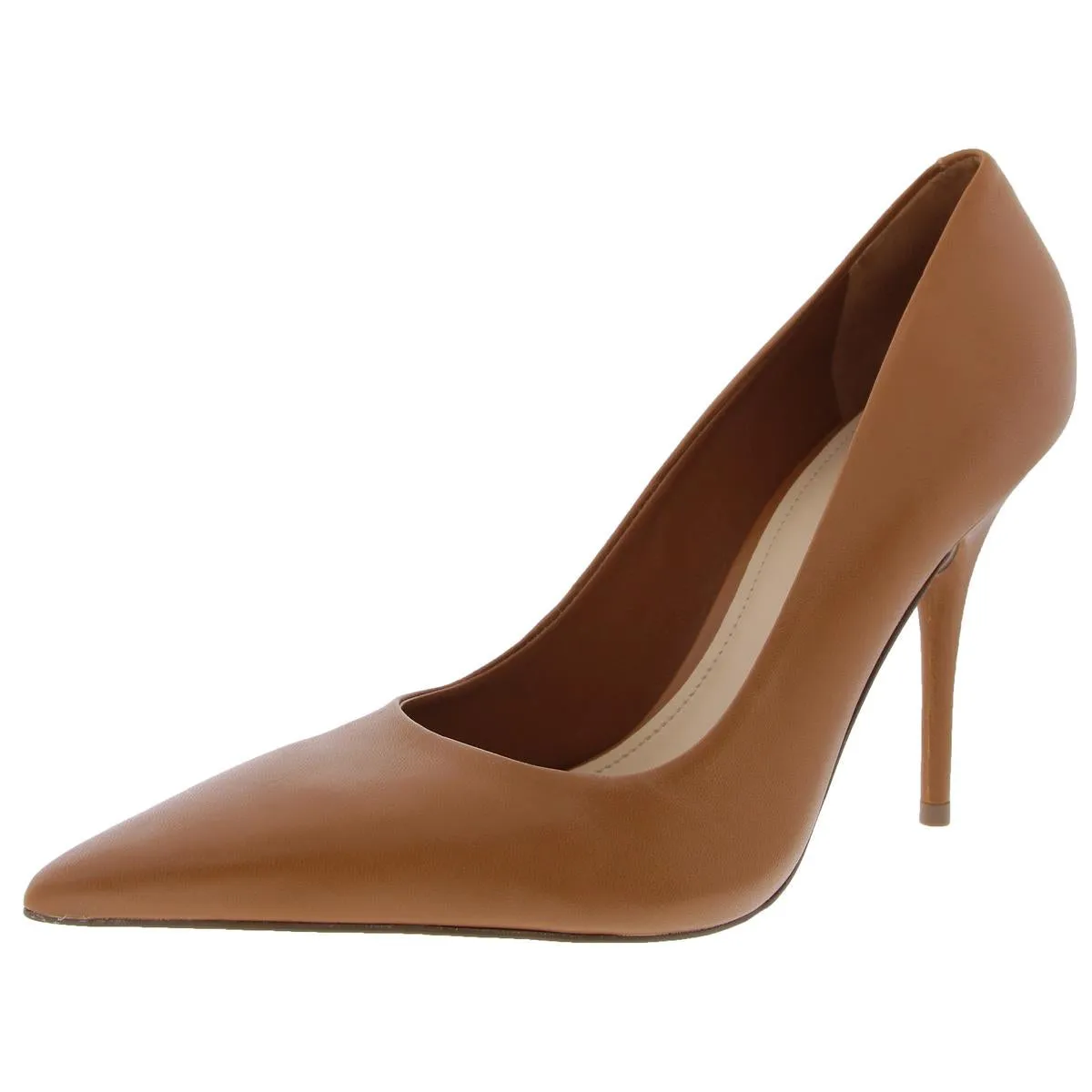 FECHADO SALTO ALTO Womens Solid Leather Pumps