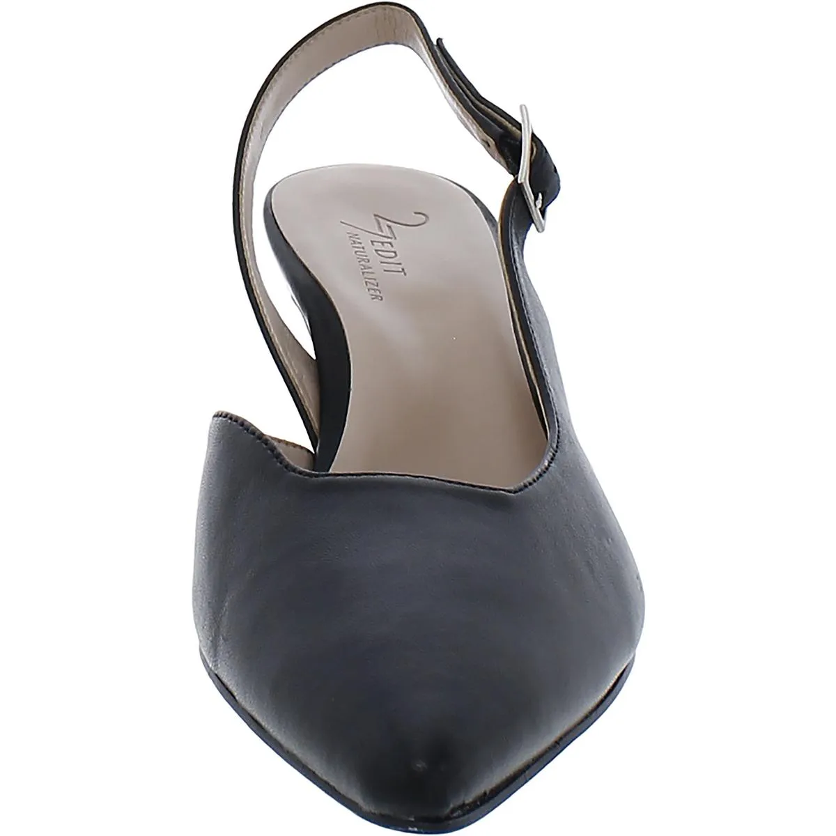 Felicia Womens Leather Slingback Pumps