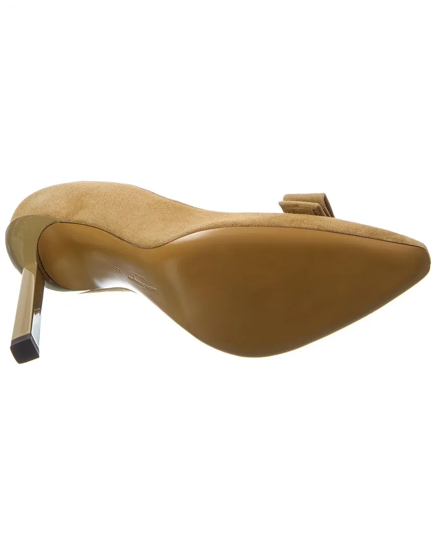 Ferragamo Katrin X5 Suede Pump