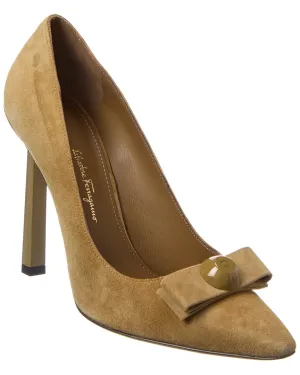 Ferragamo Katrin X5 Suede Pump