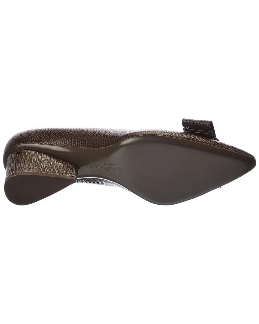 Ferragamo Viva Leather Pump
