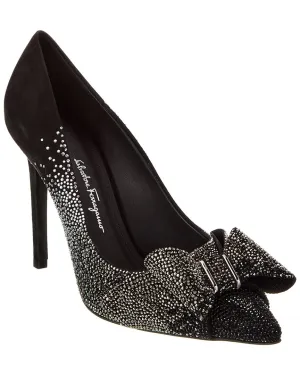 Ferragamo Zoey X5 Suede Pump