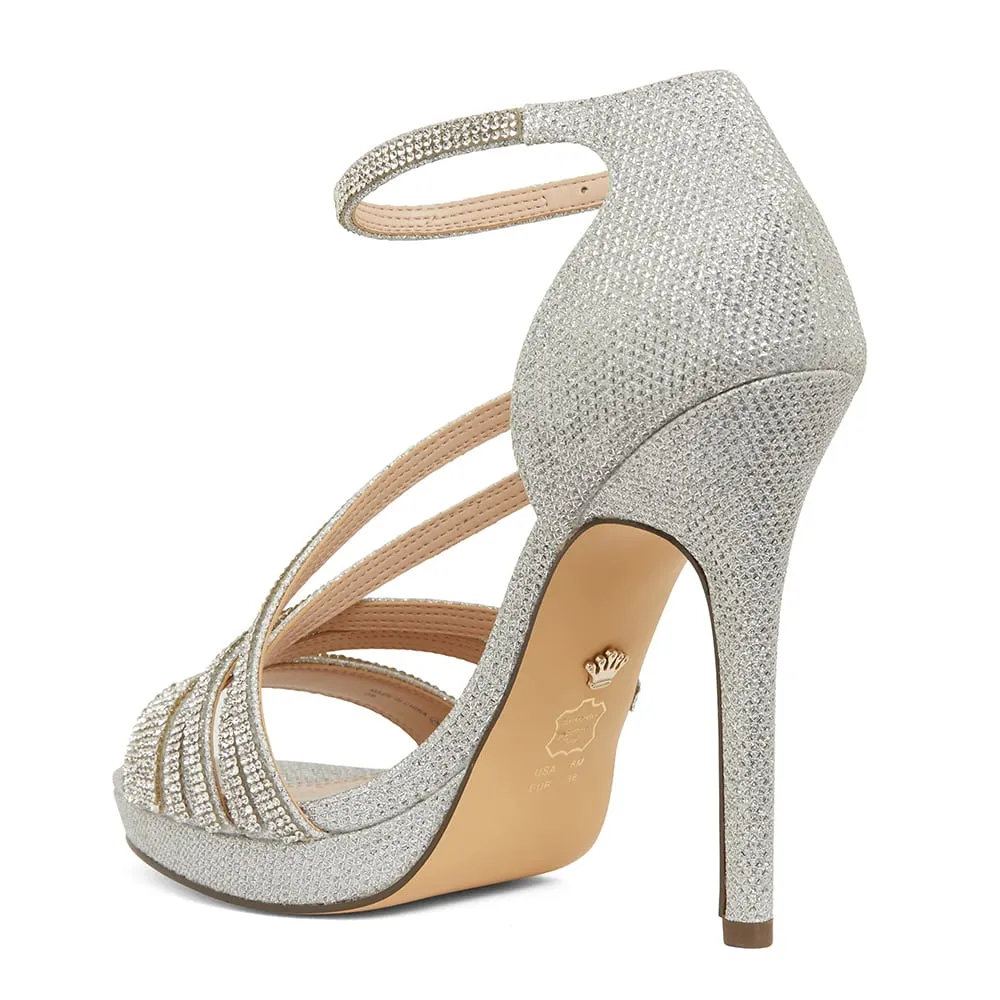 Freja Heel in Silver Dreamland