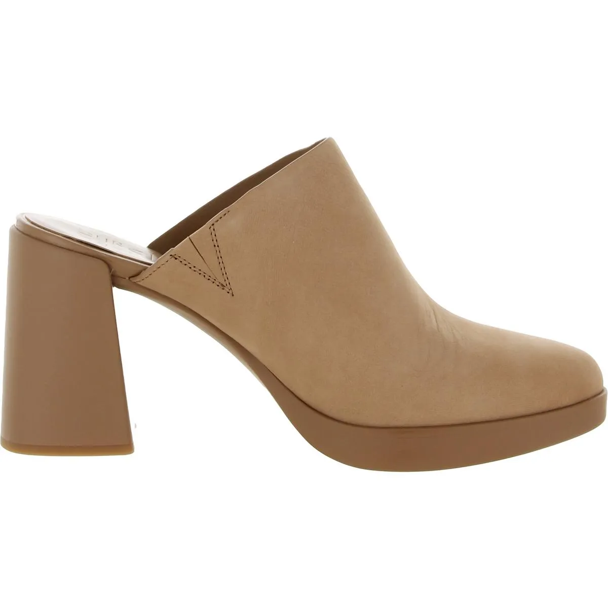 Genn-Connect Womens Leather Slip On Mules