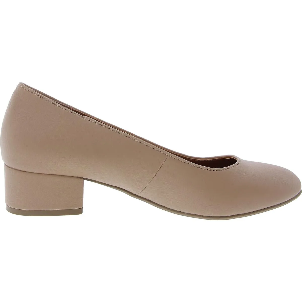 GERRIEE Womens Comfort Insole Manmade Block Heels