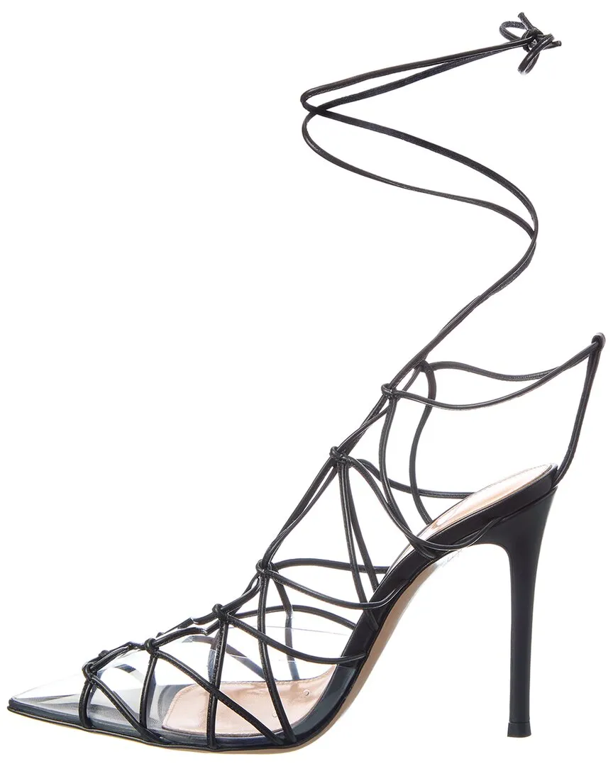 Gianvito Rossi Miria 105 Leather & Vinyl Pump