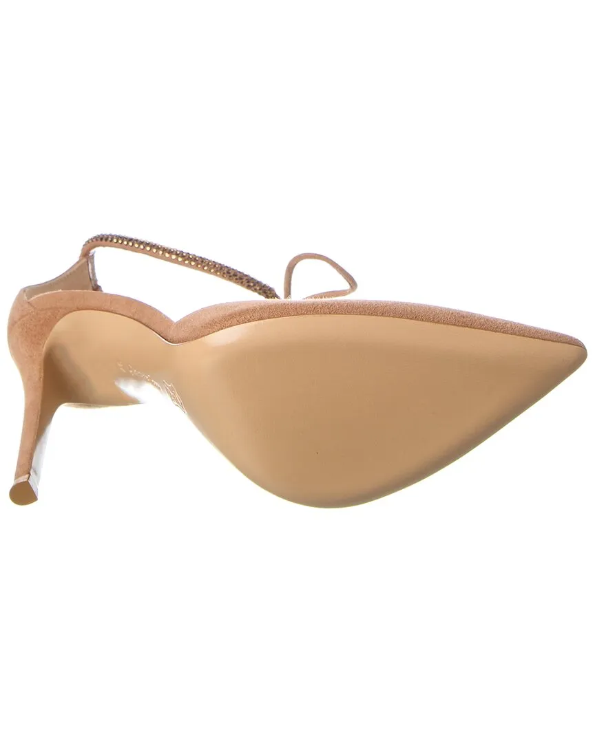 Gianvito Rossi Montecarlo D'Orsay 105 Suede Pump