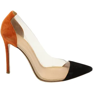 Gianvito Rossi Plexi Heels in Multicolor PVC
