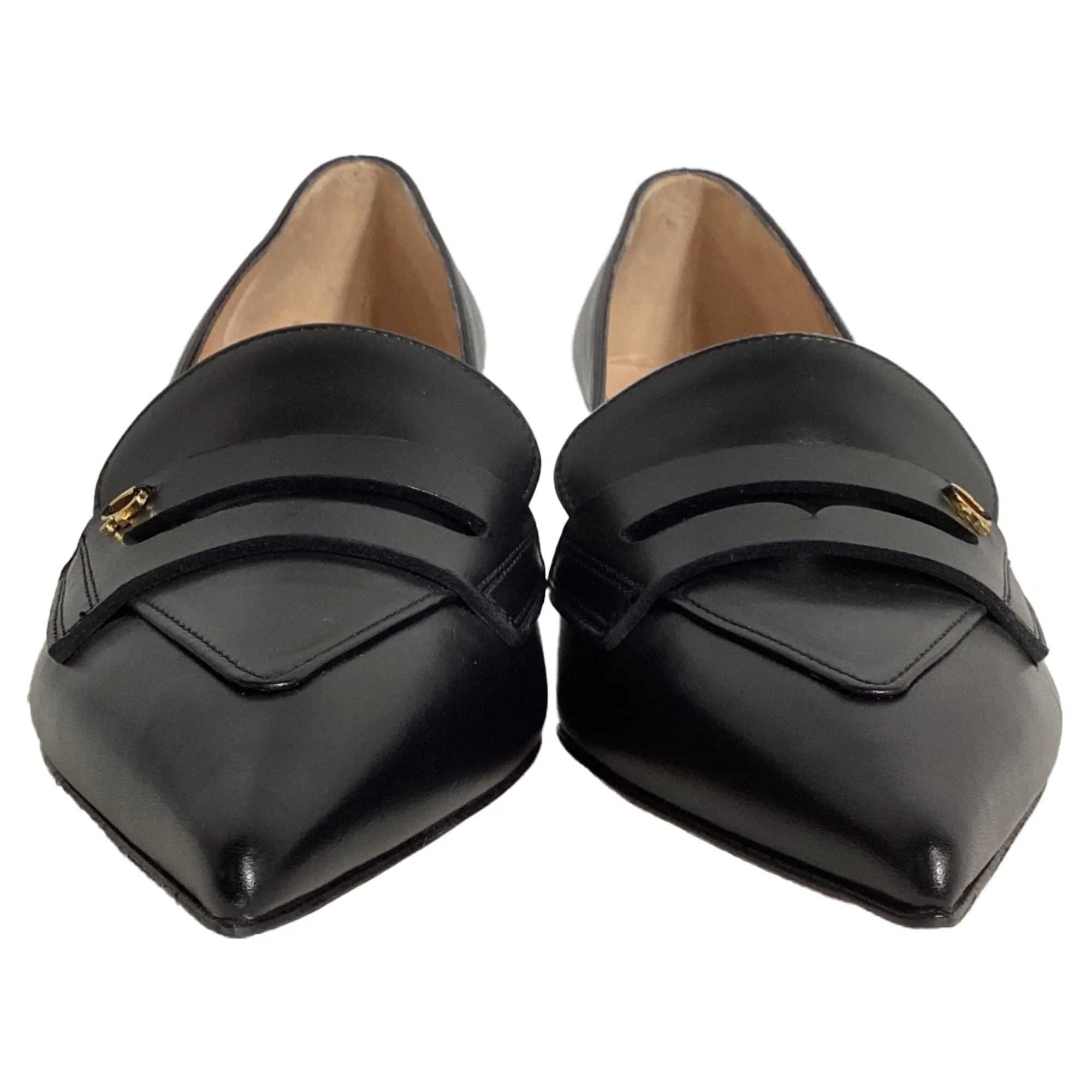 Gianvito Rossi Vitello 55 Pumps in Black Leather