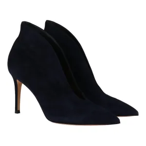 Gianvito Rossi Womens Navy Heel