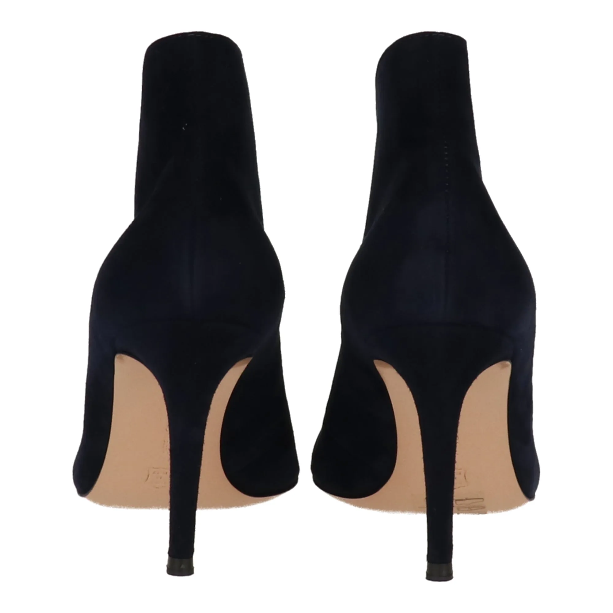 Gianvito Rossi Womens Navy Heel