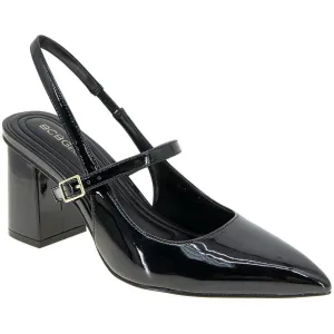 GILLIAN Womens Adjustable Manmade Slingback Heels