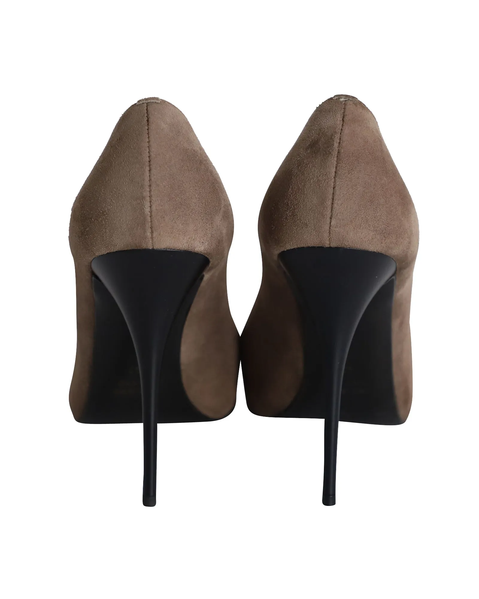 Giuseppe Zanotti Stiletto Pumps in Brown Suede
