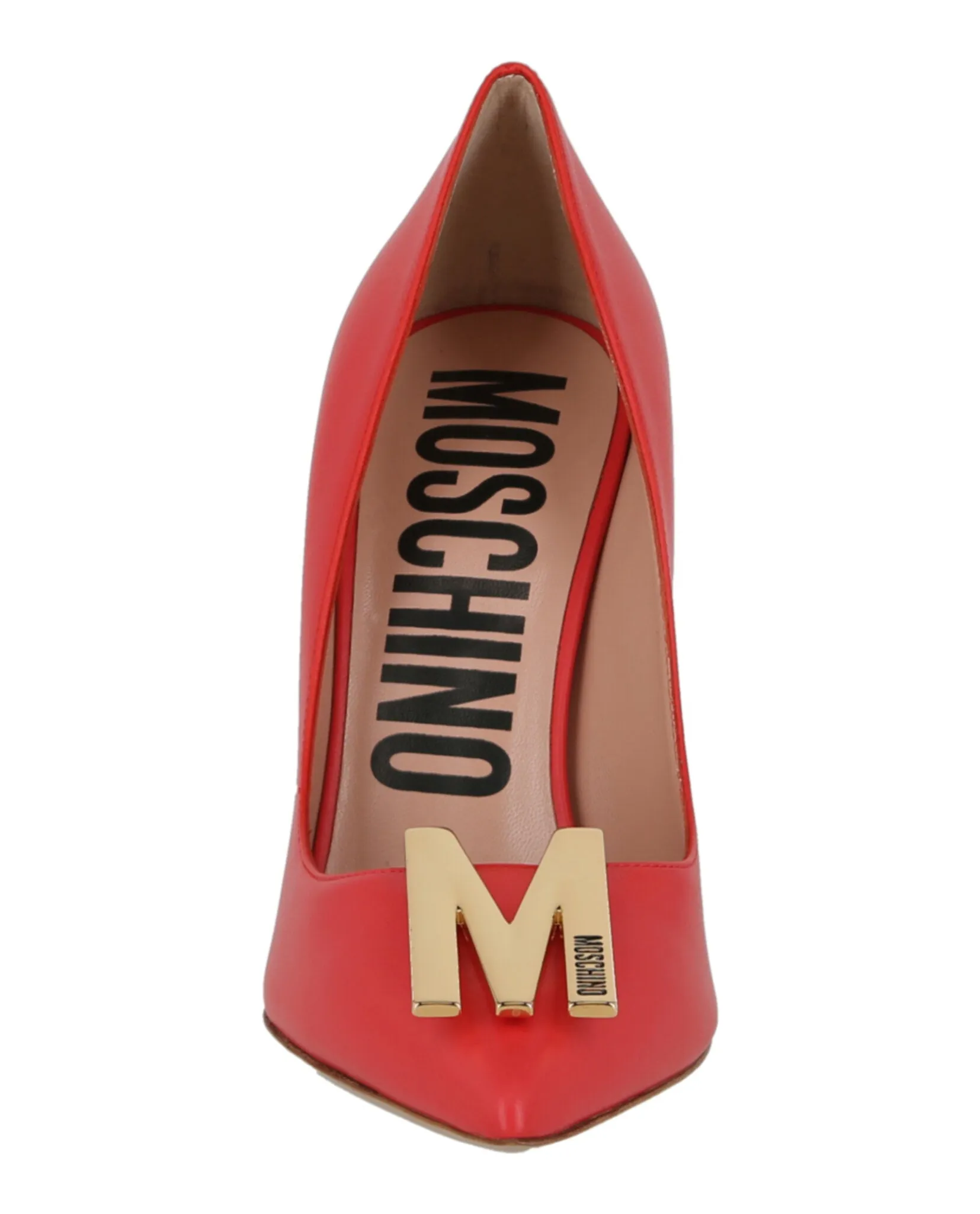 Gold-Tone Logo Pump