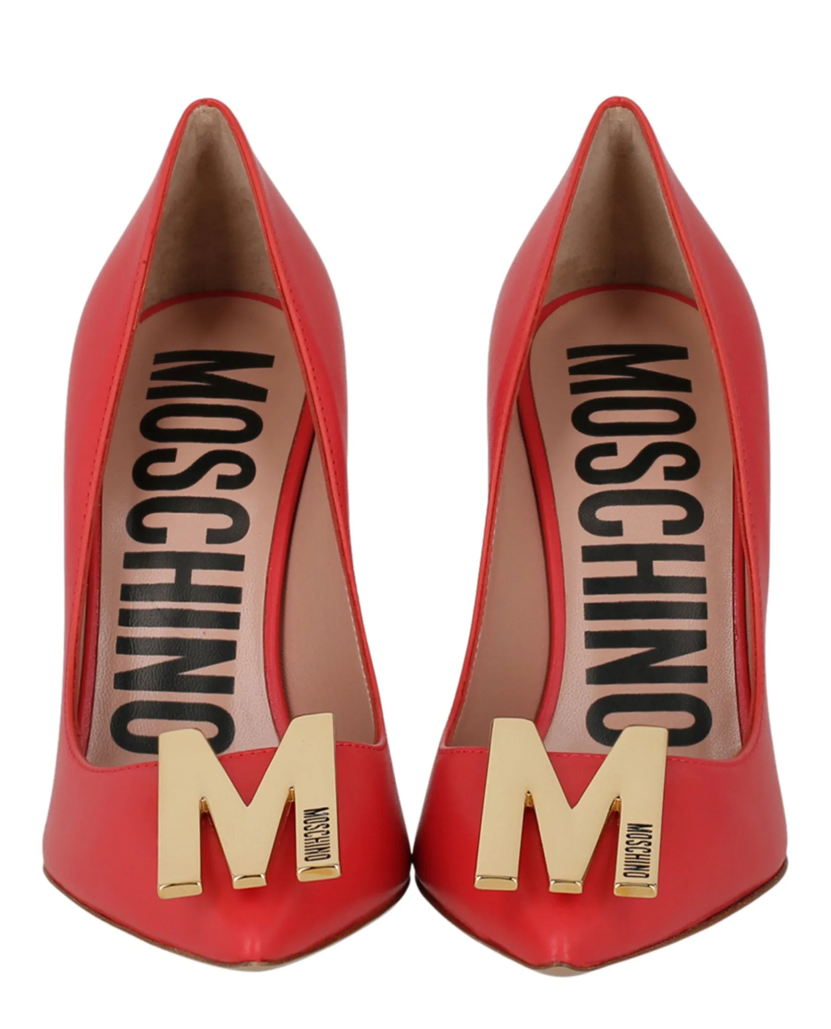 Gold-Tone Logo Pump