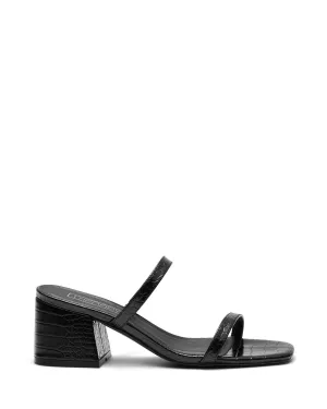 Goldie Black Croc *FINAL SALE*