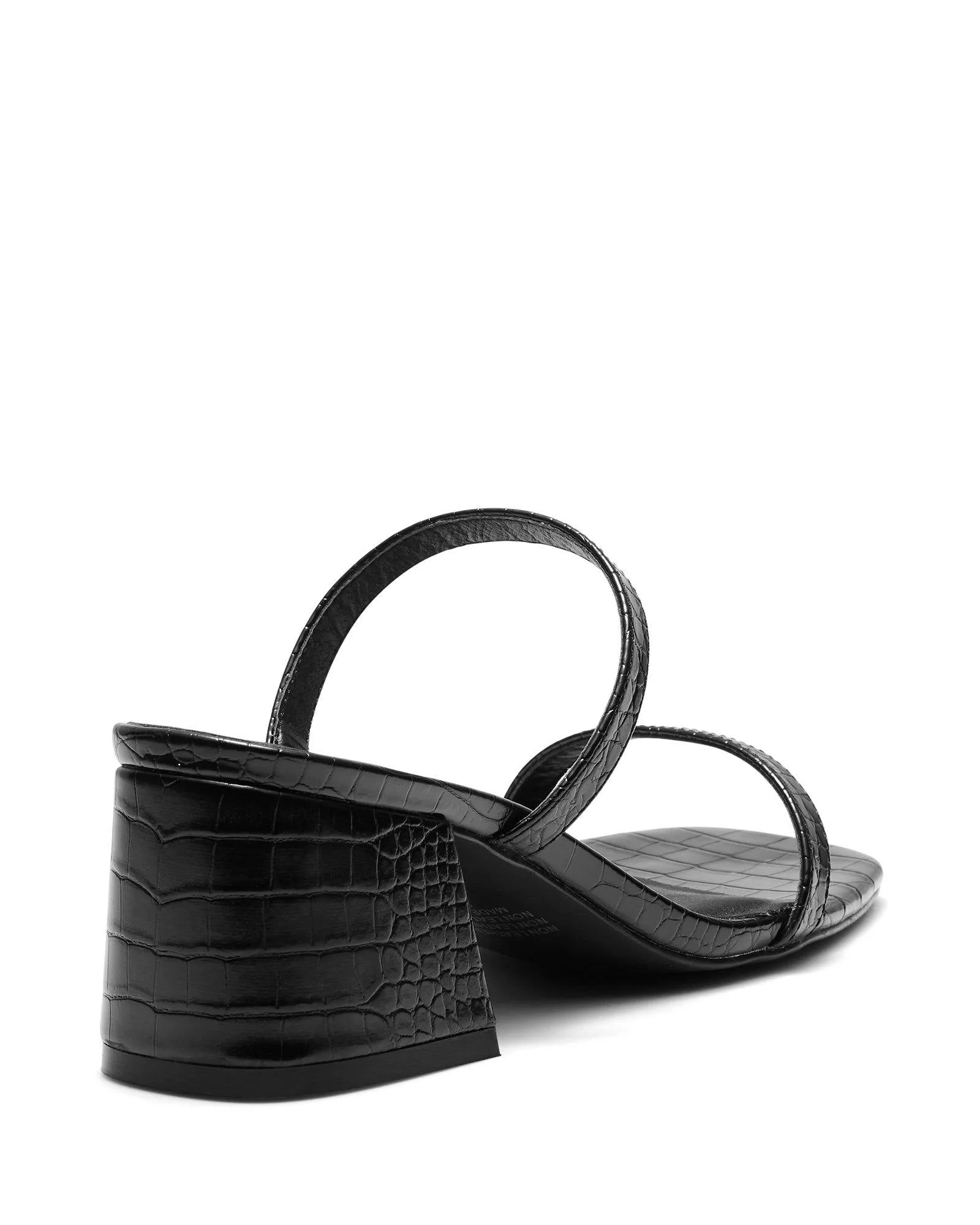 Goldie Black Croc *FINAL SALE*