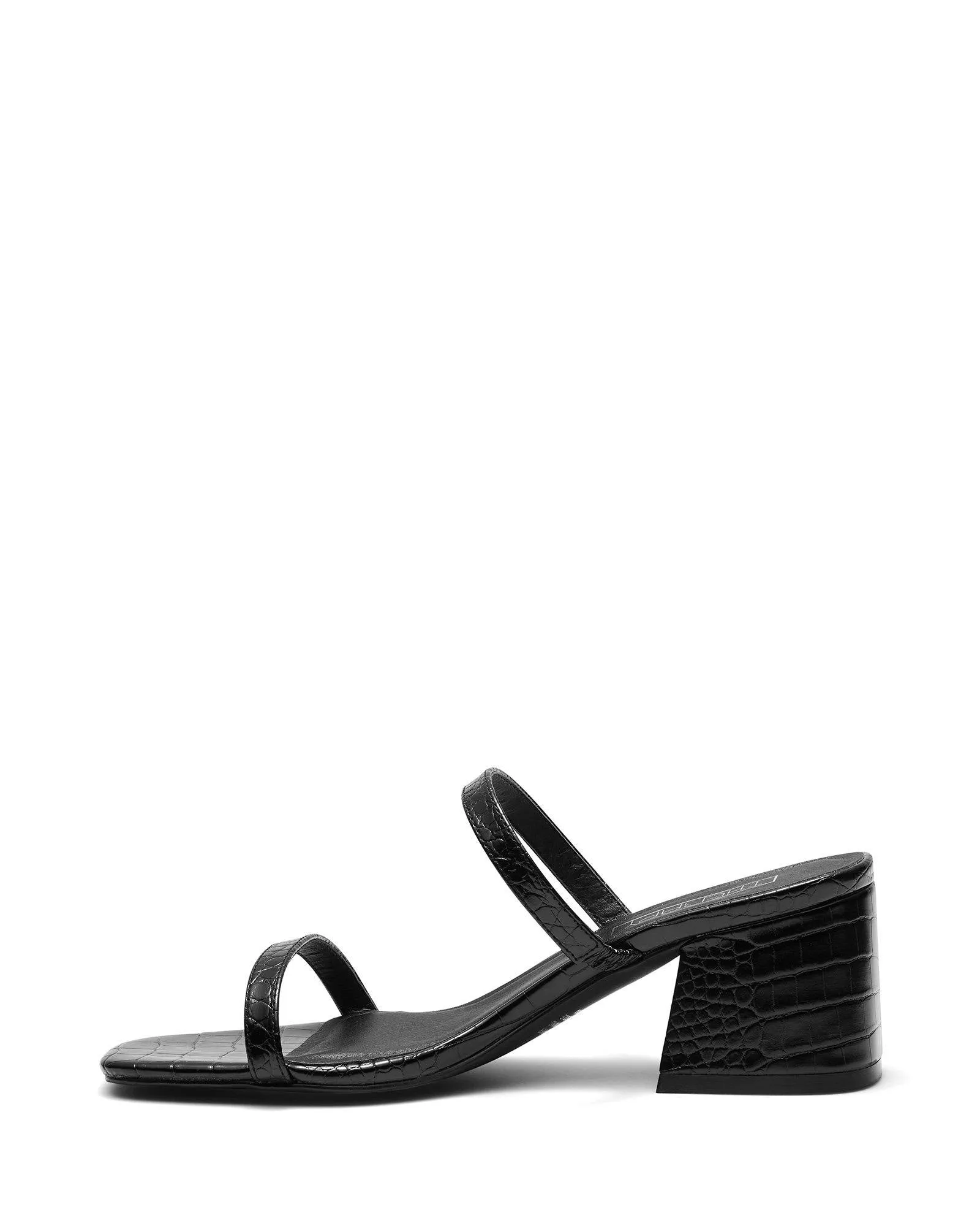 Goldie Black Croc *FINAL SALE*